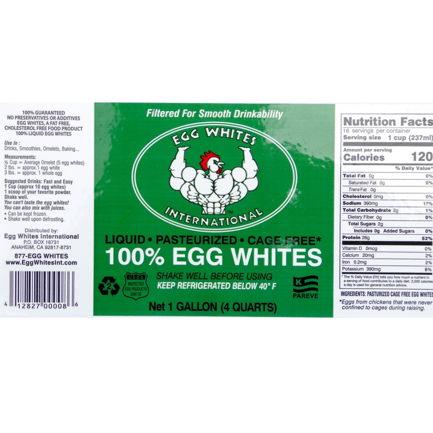 Egg Whites International - 1 Gallon