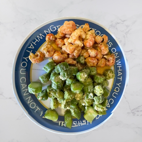 Langostino Lobster Bites & Fried Okra - Shibboleth Approved Recipe