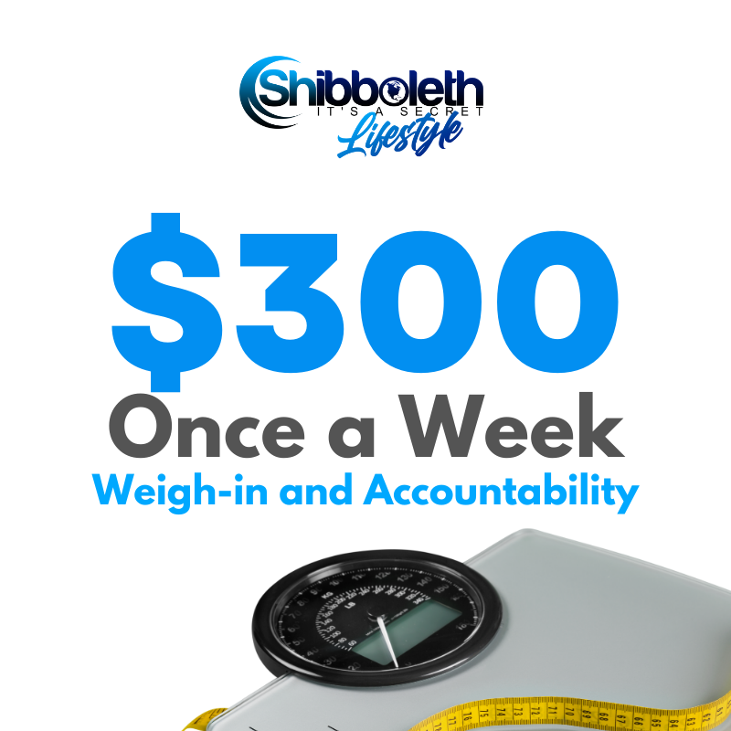 Virtual Weigh-Ins and Accountability Services - Once A week