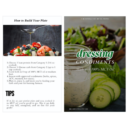 I AM Faithfully Fit: MCT Oil Recipes & PRAY Challenge Book