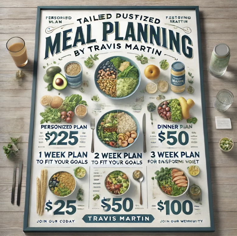 Customized Meal Planning with Travis Martin